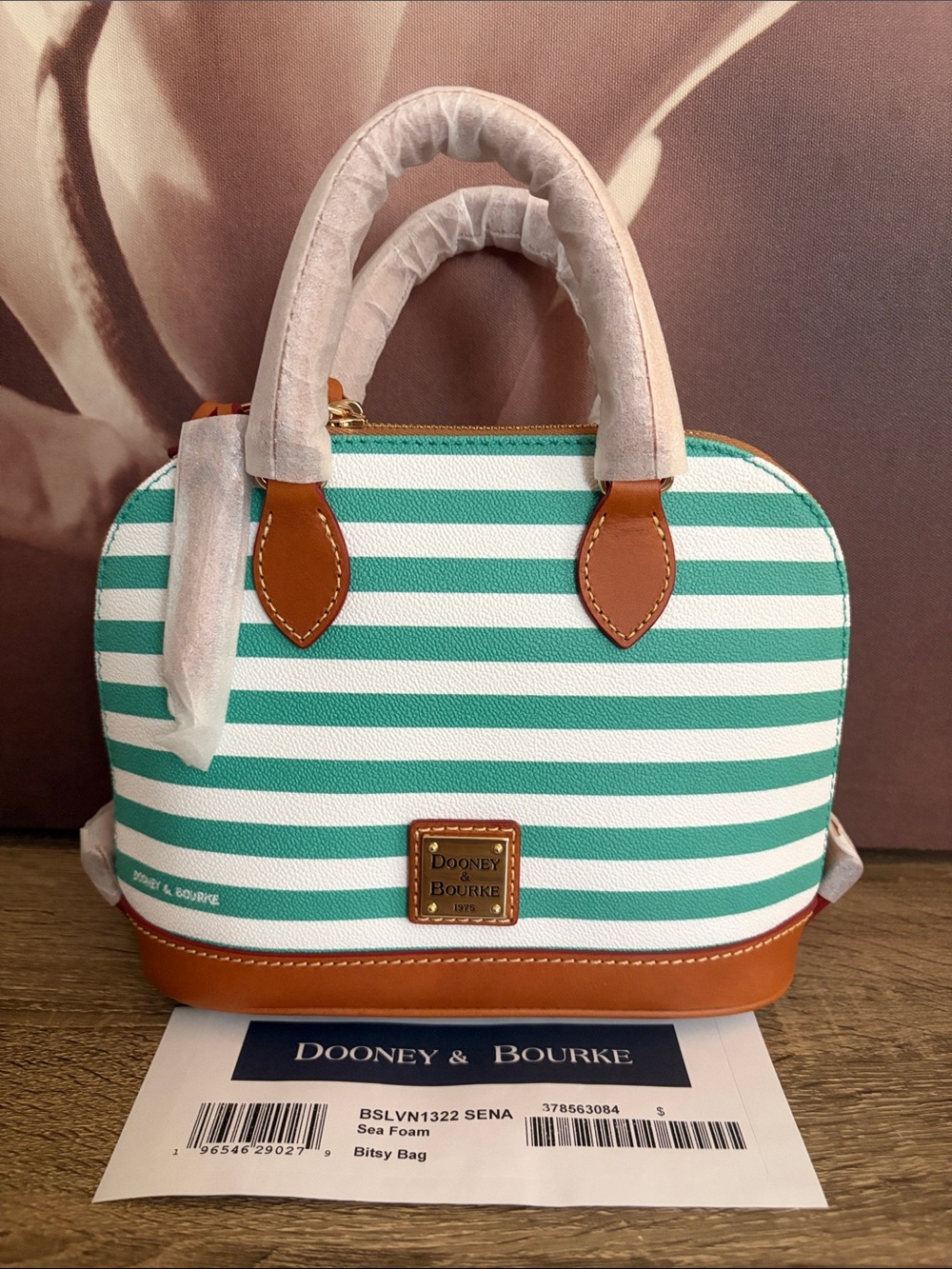 Dooney Coastal Bitsy Bag NWT